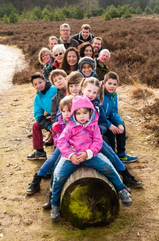 Familiereportage in de buurt van Apeldoorn