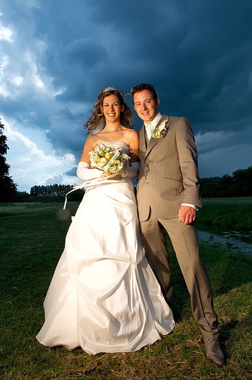 Bruidsreportage / trouwreportage in Hoek van Holland